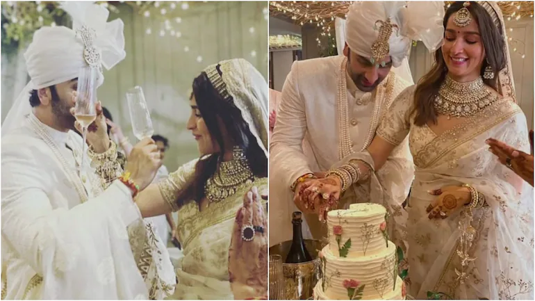 Alia Bhatt and Ranbir Kapoor's wedding photos released
