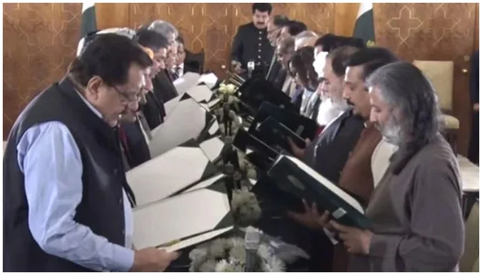 The New Federal Cabinet Takes Oath