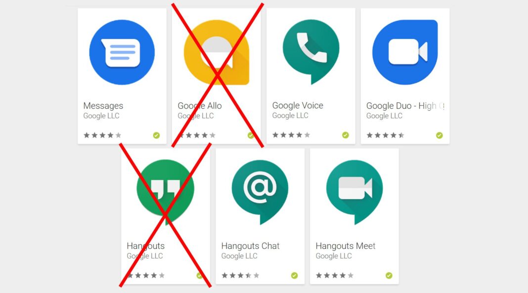 Google Announces Closure of Old Messaging App 'Hangouts'