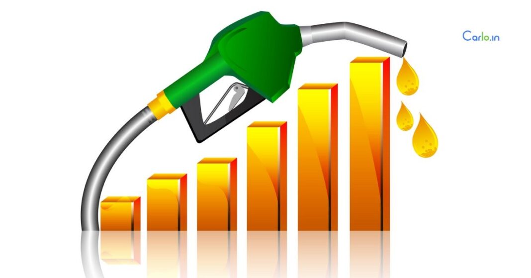 Petrol Price Increased by Rs.14.85