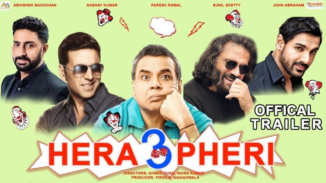 Third Sequel of Famous Comedy film 'Hera Pheri' Announced
