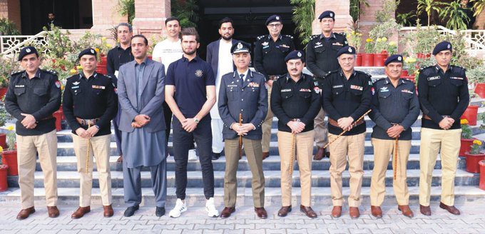 Shaheen Afridi appointed KP Police Ambassador
