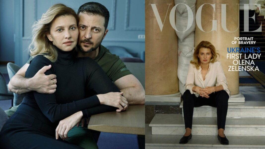 People outraged over the photoshoot of the Ukrainian president and his wife