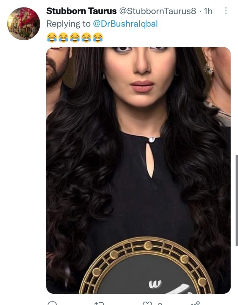 Bushra's Tweet Reply
