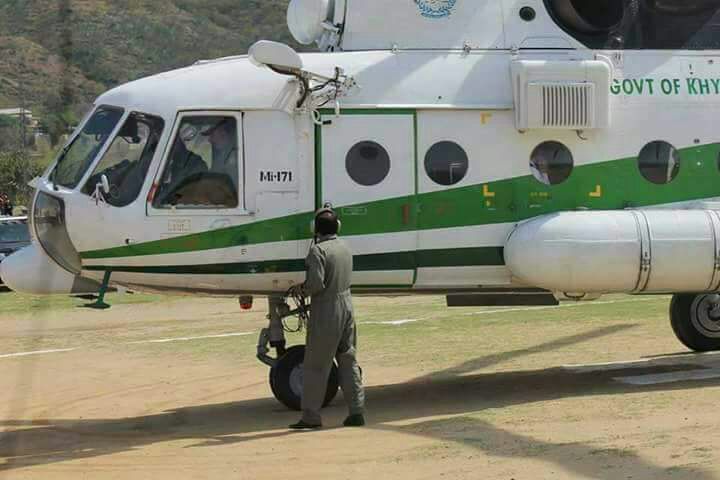 KP Govt allocated it’s 2 helicopters for flood relief