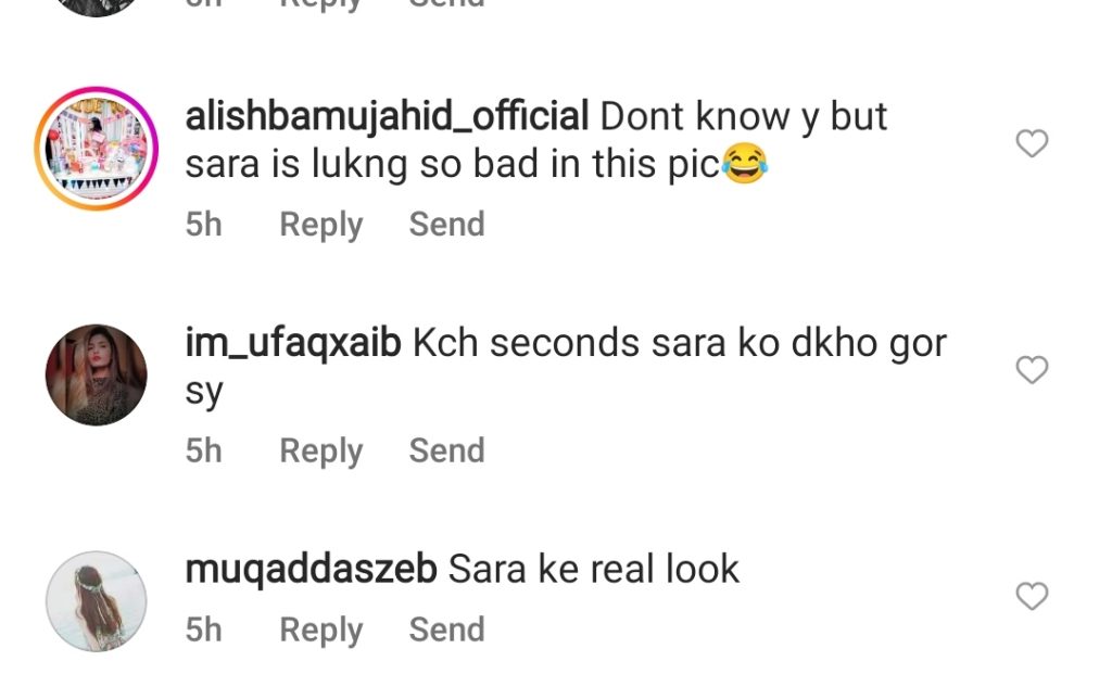 Fan’s did not approve Sarah Khan new hairstyle