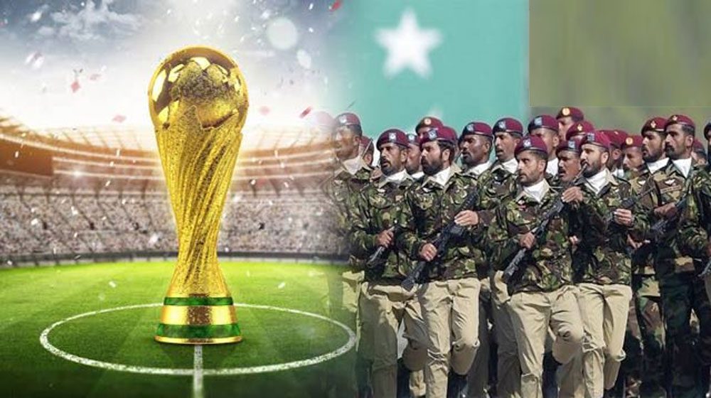 Pakistan's decision to send Army for Football World Cup security