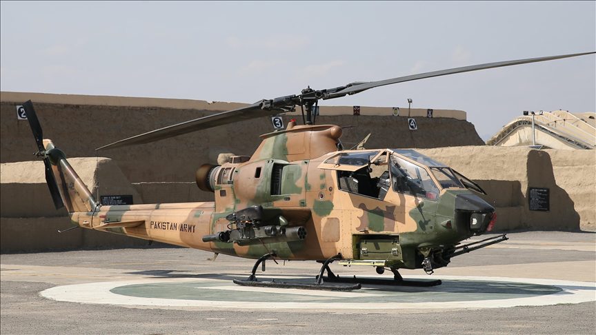 Pakistan Army Aviation helicopter has gone missing