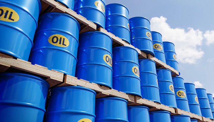 Price of oil in global market decreased