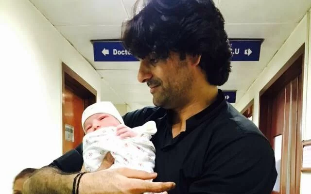 National cricketer Muhammad Irfan Bless with Baby Boy