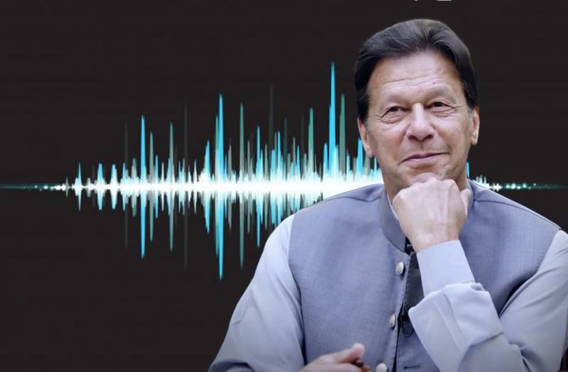 Imran Khan broke silence on audio leak