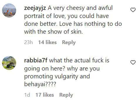 Zara Shahjahan Promoting Vulgarity