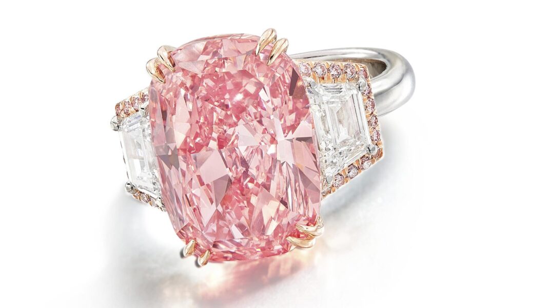 Rare Pink Diamond sold in Hong Kong