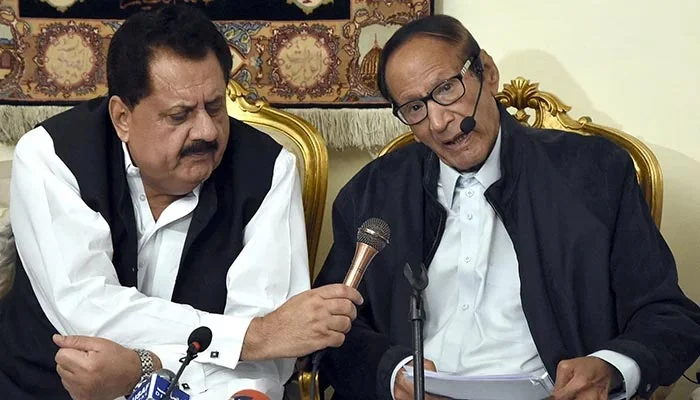 Ch Shujaat support to government to thwart PTI's long march