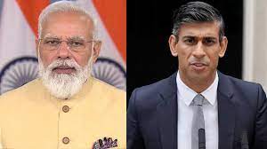 Rishi Sunak Calls to Narendra Modi