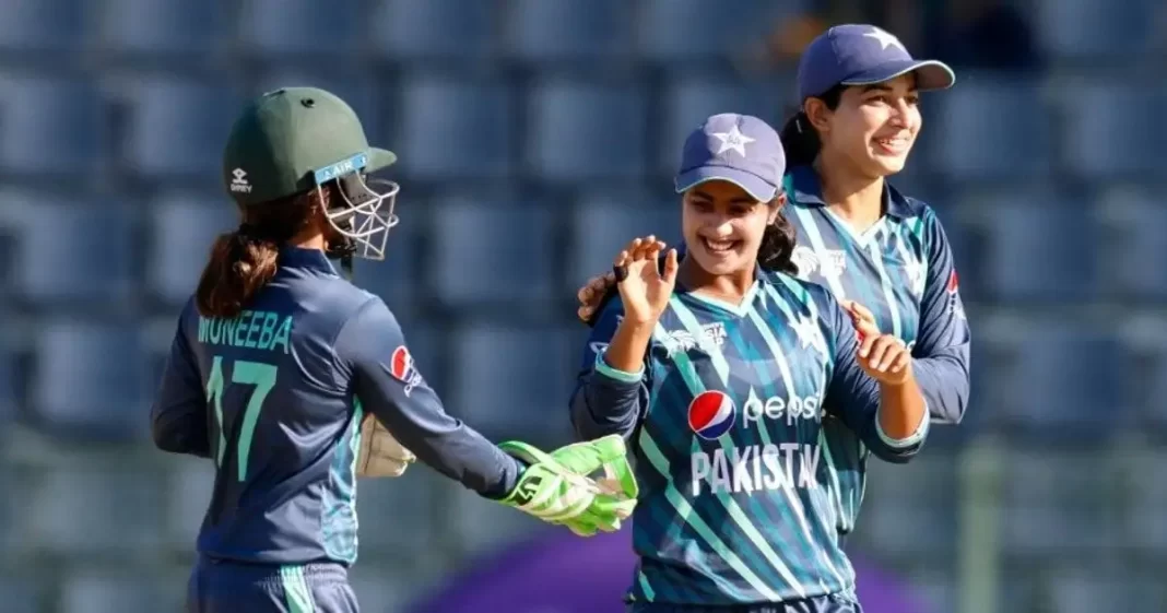Asia Cup: Pakistan Women's Team defeated UAE