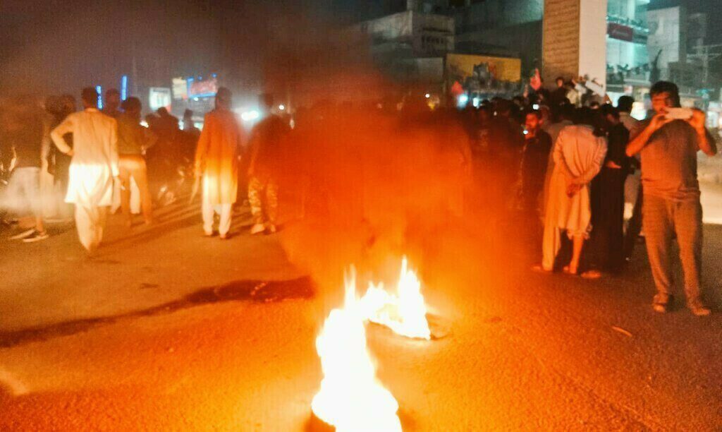 Protests erupt countrywide after attack on Imran Khan