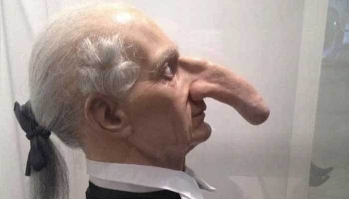 Photo of man with world's longest nose viral