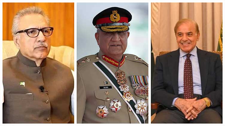 Bajwa farewell meetings with President & PM
