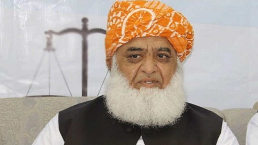 Fazlur Rehman: Imran Khan is blackmailing for defense instability