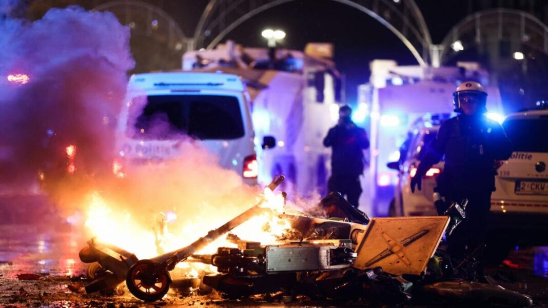 FIFA world cup: Riots in Belgium After Upset Defeat by Morocco