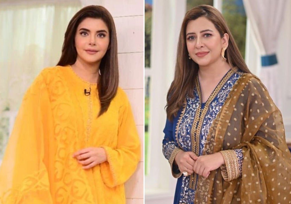 Rabia Anum Walks Out of Nida Yasir Morning Show