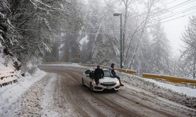 Rain and snow in various parts of the country