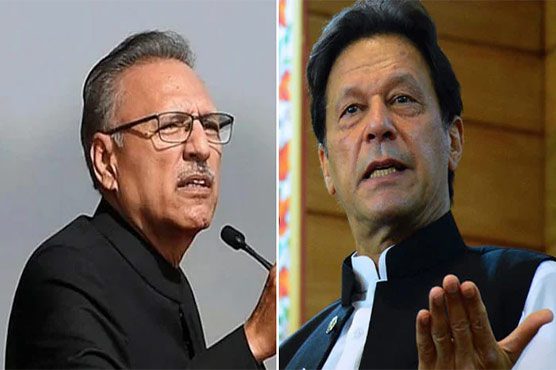 President reaches Imran Khan residence