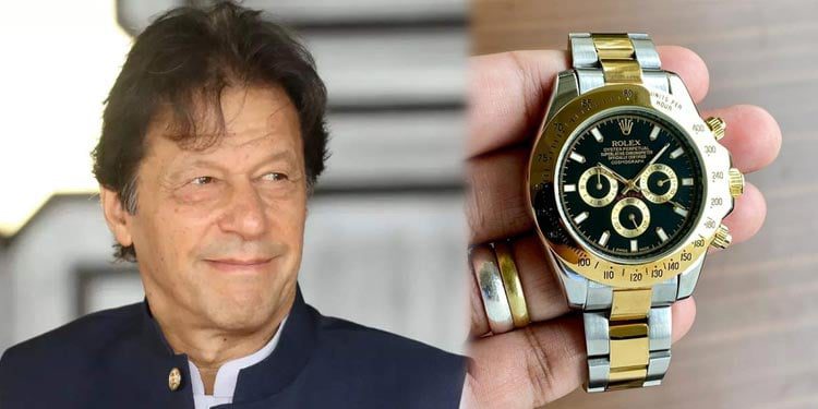 The watch is my personal to do whatever I want: Imran Khan