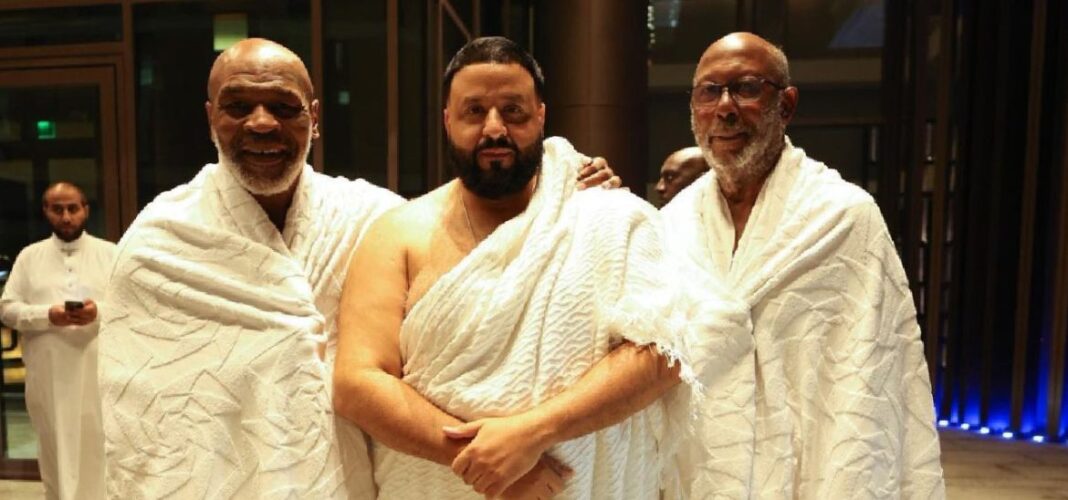 Mike Tyson and DJ Khaled performed Umrah