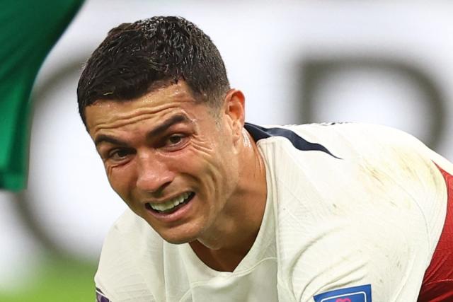 Tearful Cristiano Ronaldo leaves, shattering his World Cup dream