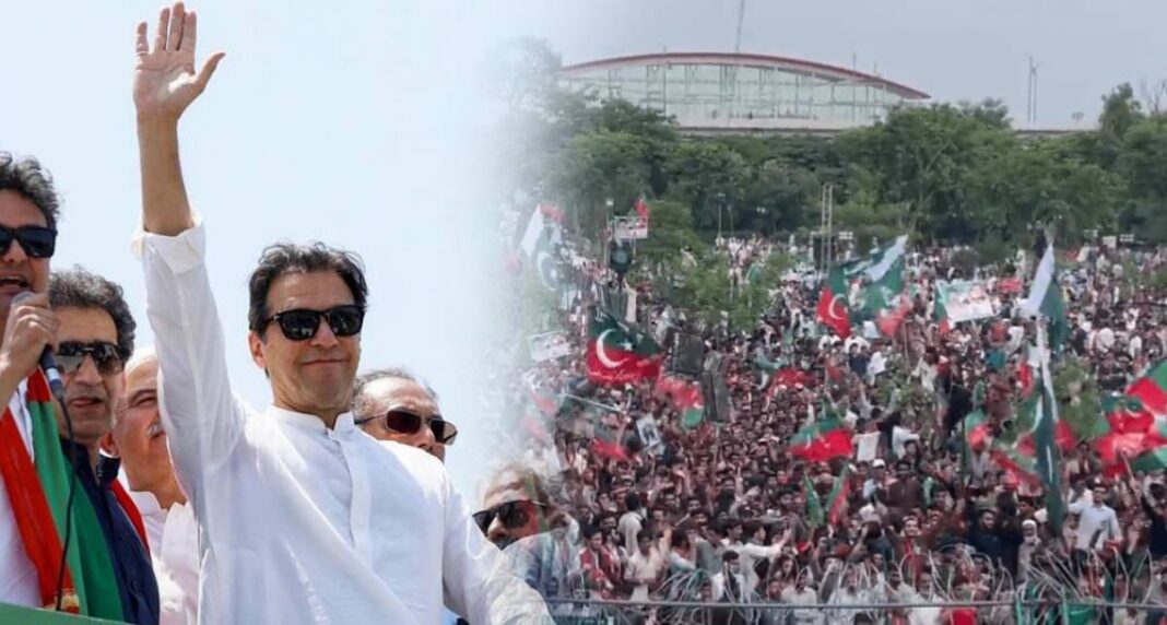 PTI will reveal the final date to dissolve assemblies in Lahore Jalsa