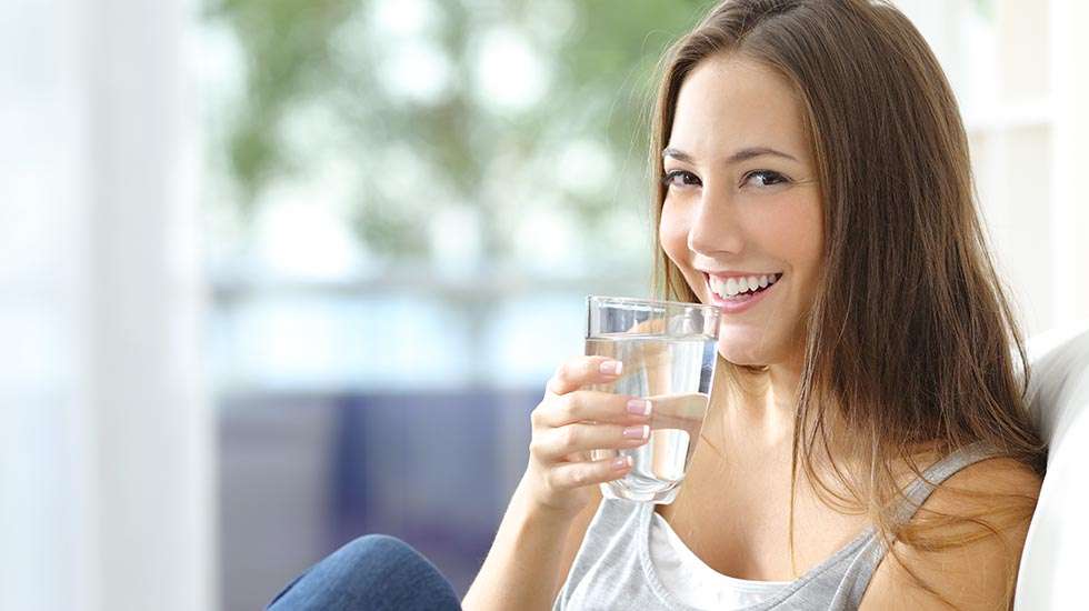 Drink more water to stay young and healthy