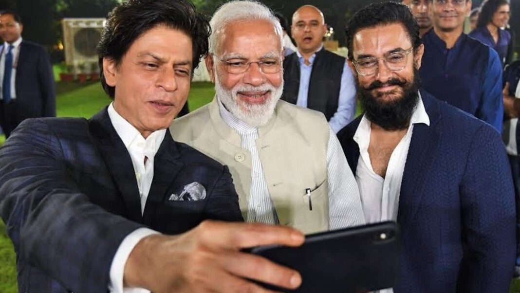 Narendra Modi has supported Shah Rukh Khan?