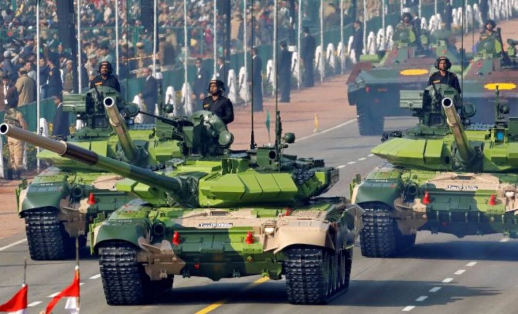 India announced a 13% increase in its war budget