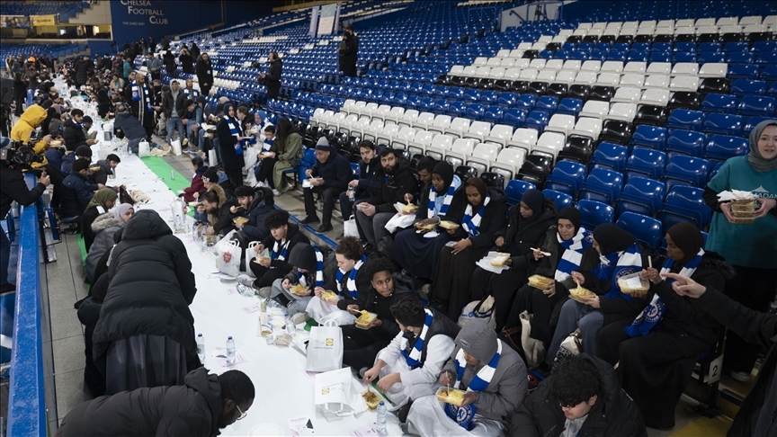 English football club Chelsea hosted the Iftar