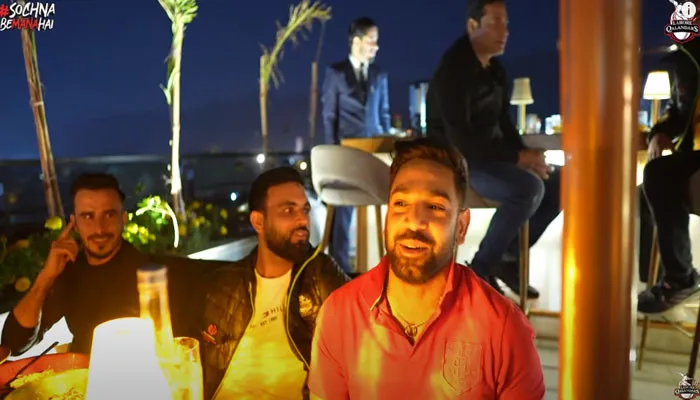 Lahore Qalandars players dinner in Islamabad