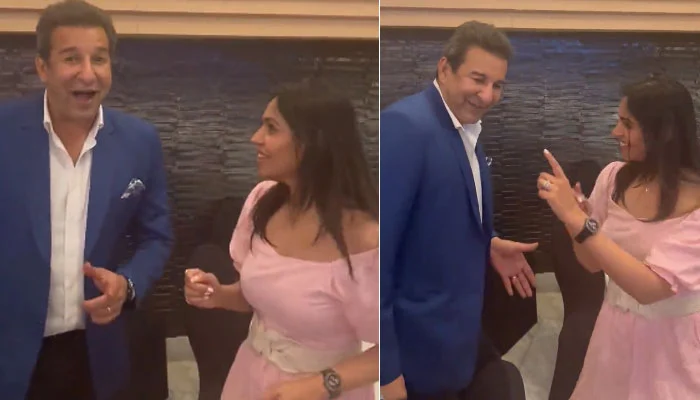 Yashika Gupta got a chance to dance with Wasim Akram