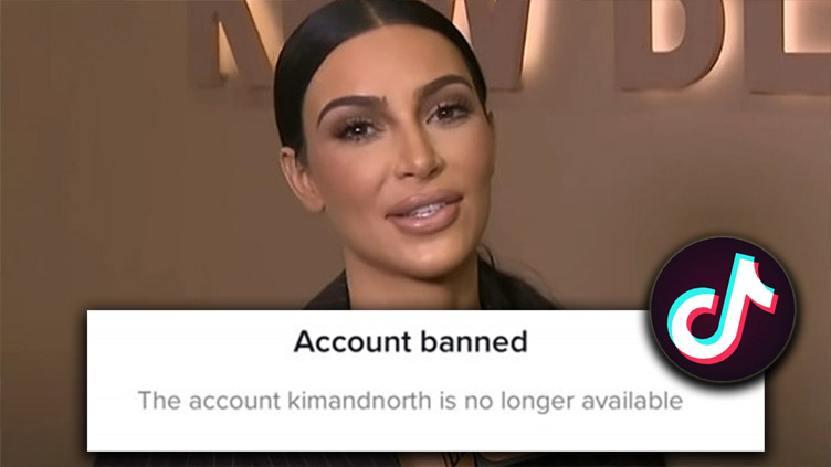 Kim Kardashian's TikTok account gets banned