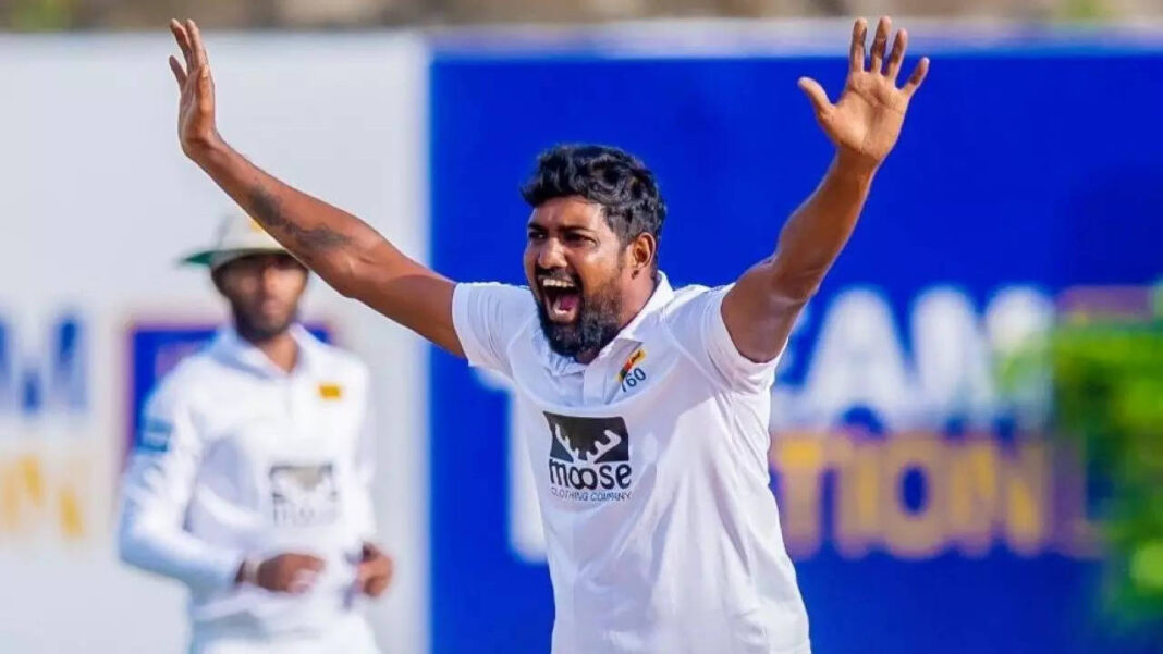 Sri Lankan spinner broke a 71-year-old record in Test cricket