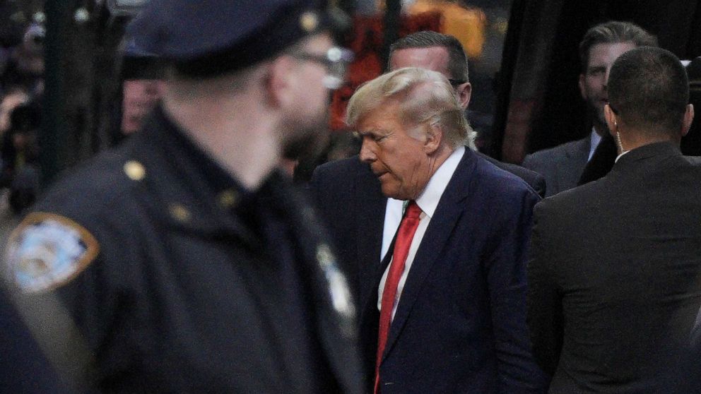 Donald Trump is under arrest