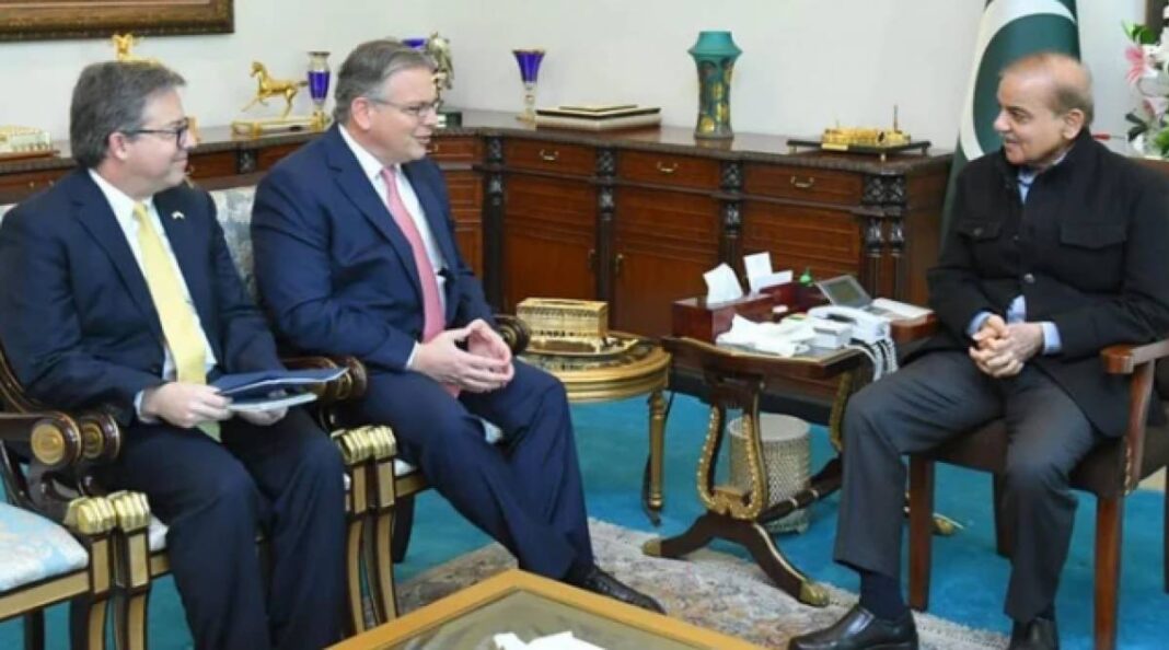 US envoy Blome calls on Shehbaz Sharif