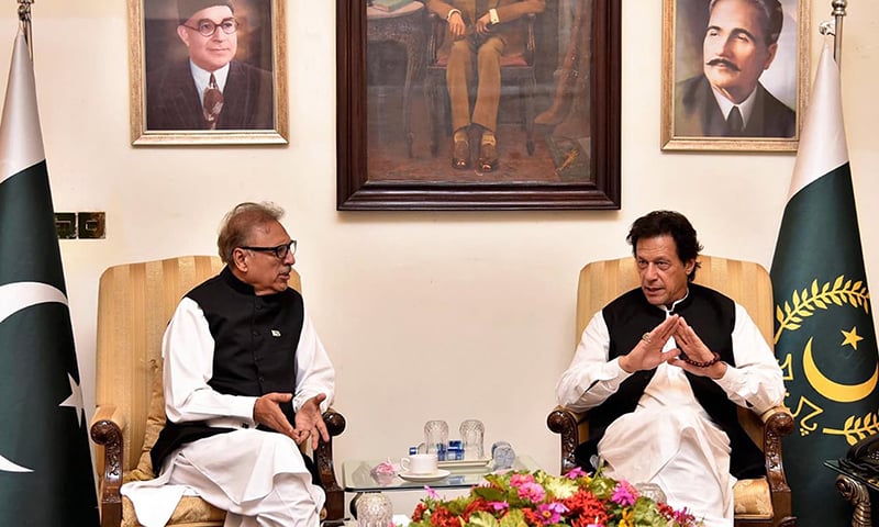 Imran Khan: No deal made in a meeting with Arif Alvi