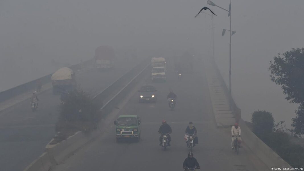 Lahore, increase in air pollution after arson