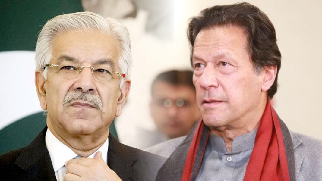 Khawaja Asif: Imran Khan involved in 'proxy war' since his ouster