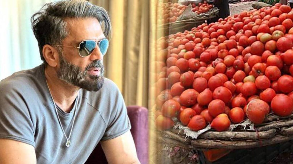 Sunil Shetty also worried about the rising price of tomatoes in India