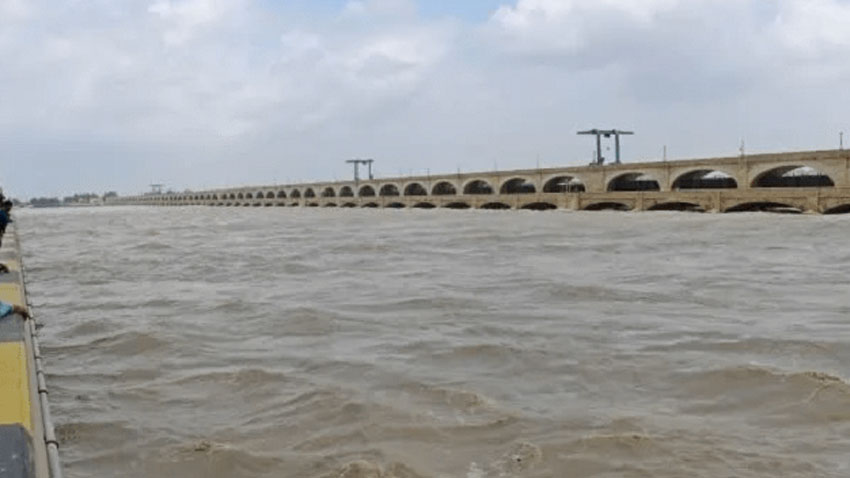 High flood in Sutlej River