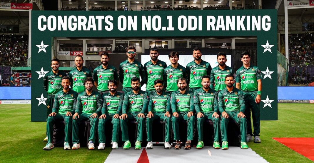 Pakistan becomes No.1 ODI team