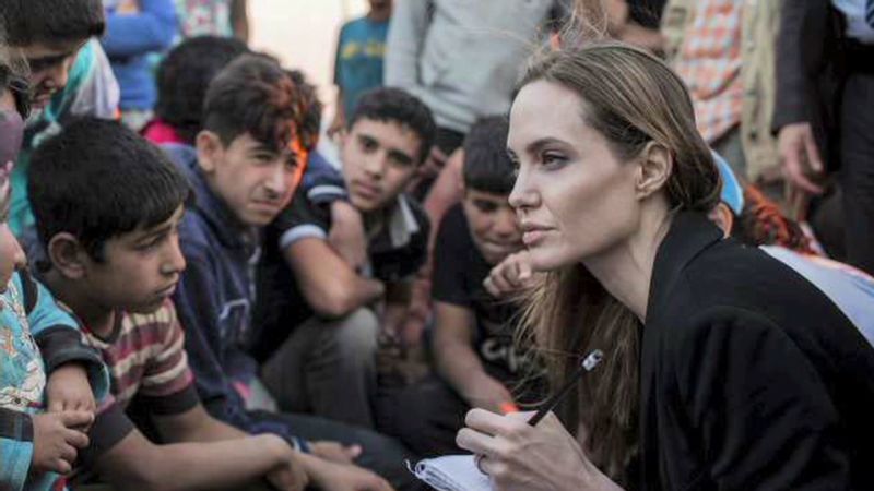 Angelina Jolie calls for an immediate ceasefire in Gaza