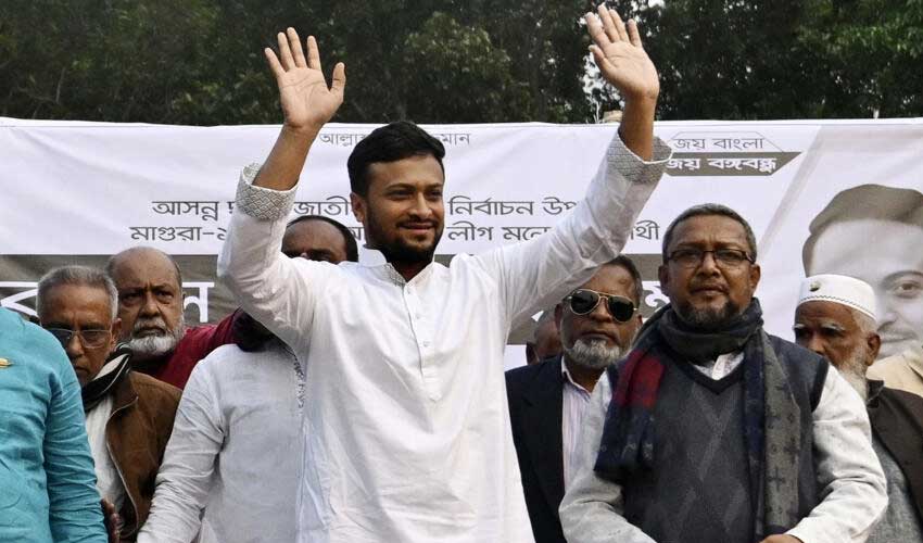 Bangladesh cricketer Shakib Al Hasan wins parliament seat